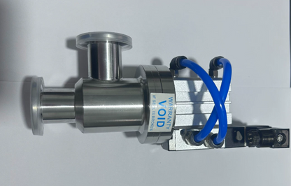 KF Right Angle Pneumatic Vacuum Valve SS304 24V KF16 KF25 KF40
