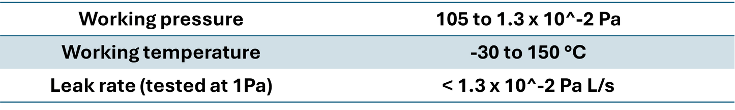 304 Stainless Steel  High Vacuum Manual Ball Valve KF 16 25 40 50