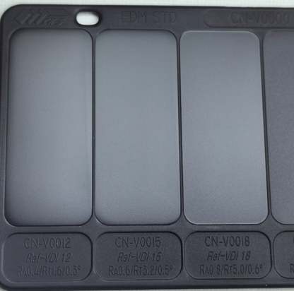 VDI3400 Surface Roughness Comparator 12 Reference EDM ABS