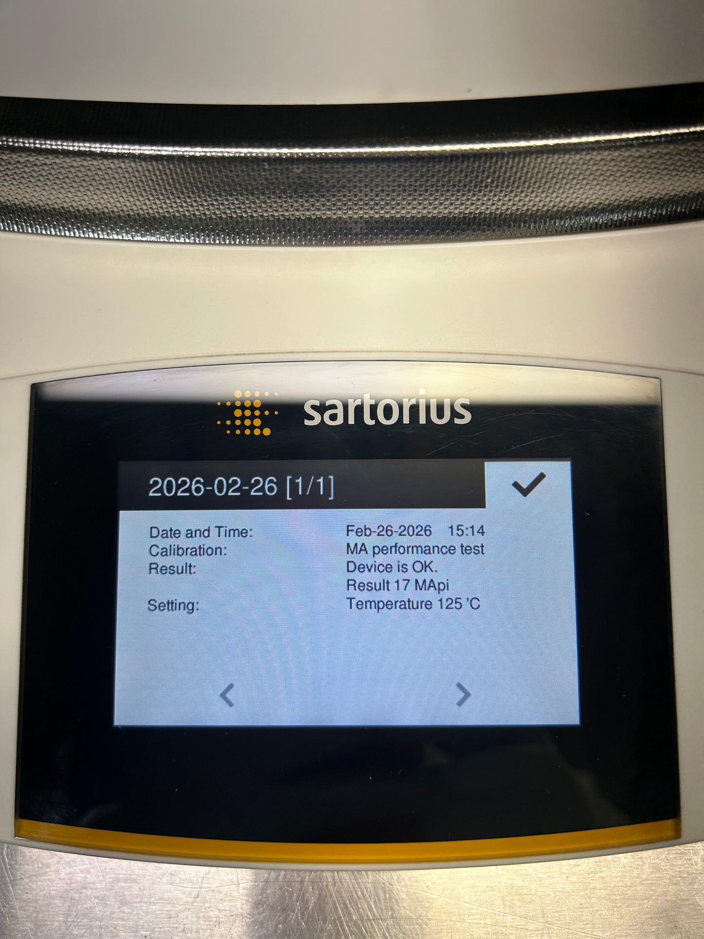 Sartorius MA37 Moisture Analyzer DOM 2021