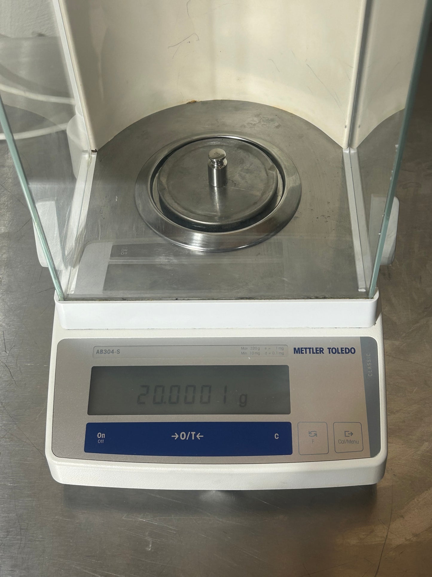 Mettler Toledo AB304-S Analytical Balance 0.1mg Readability