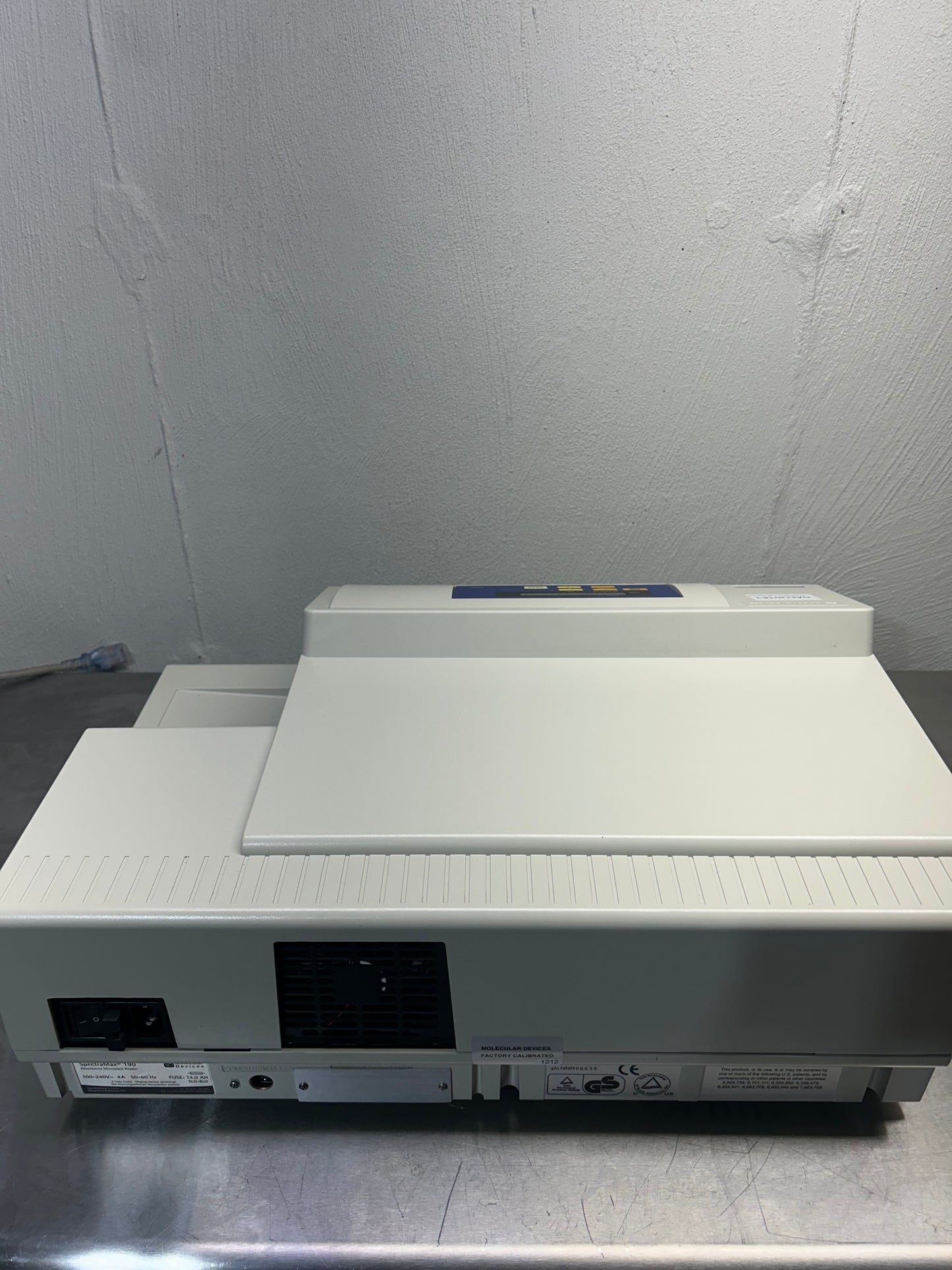 Molecular Devices SpectraMax 190 Microplate Reader w/ Softmax Pro See Validation Report