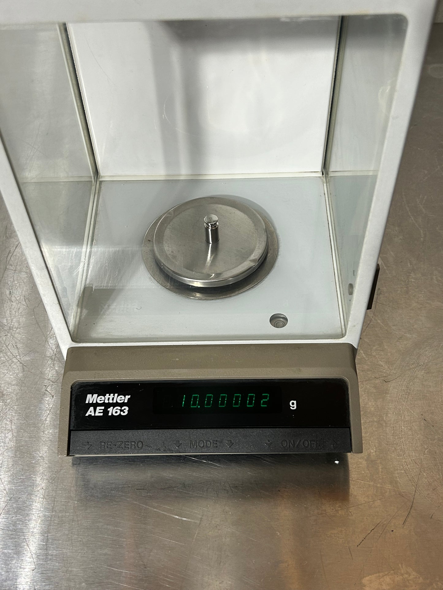 Mettler AE163 Analytical Balance 160g Max 0.01mg Readability