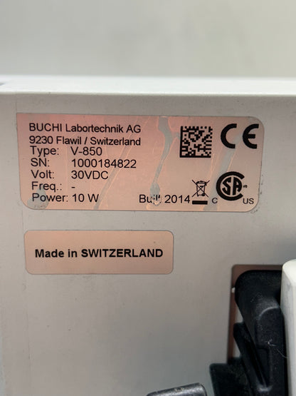 Buchi V-700 Diaphragm Pump with V-850 Vacuum Controller DOM 2014
