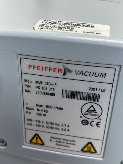 Pfeiffer Vacuum MVP 070-3 Diaphragm Pump