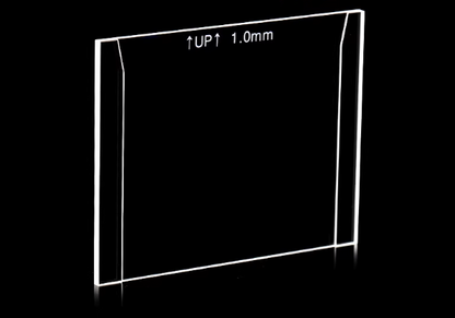 Electrophoresis Glass Spacer Plate and Short Plate 5 Slides