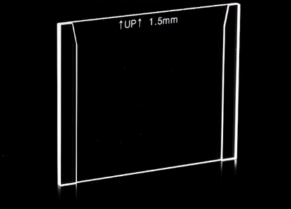 Electrophoresis Glass Spacer Plate and Short Plate 5 Slides