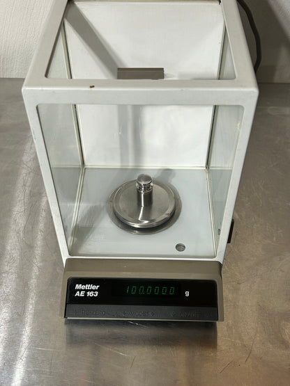Mettler AE163 Analytical Balance 160g Max 0.01mg Readability