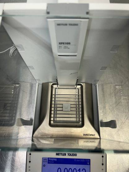 Mettler Toledo XPE105 Analytical Balance Readability 0.01 mg