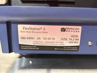 FlexStation 3 Multi-Mode Microplate Reader DOM 2012