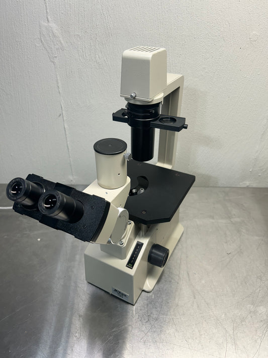 Nikon TMS Inverted Phase Contrast Microscope 2 Objectives 10x 40x