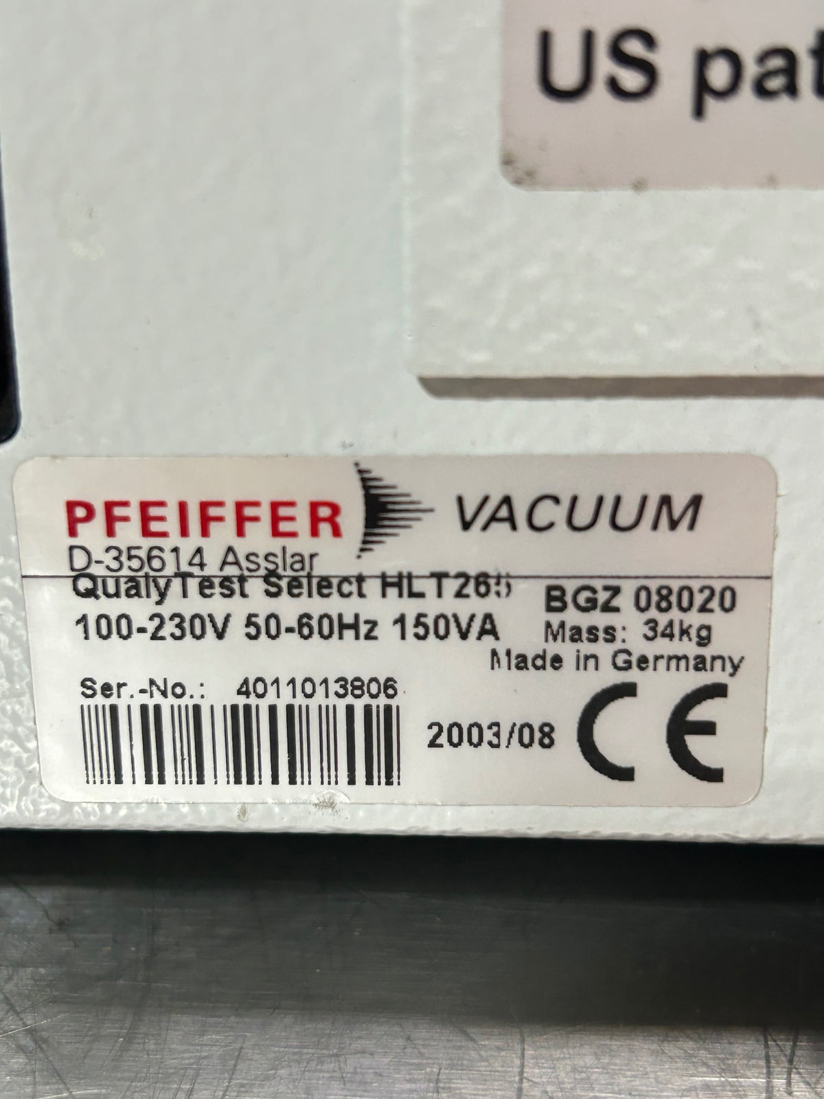Pfeiffer QualyTest HLT265 Helium Leak Detector Working See Video