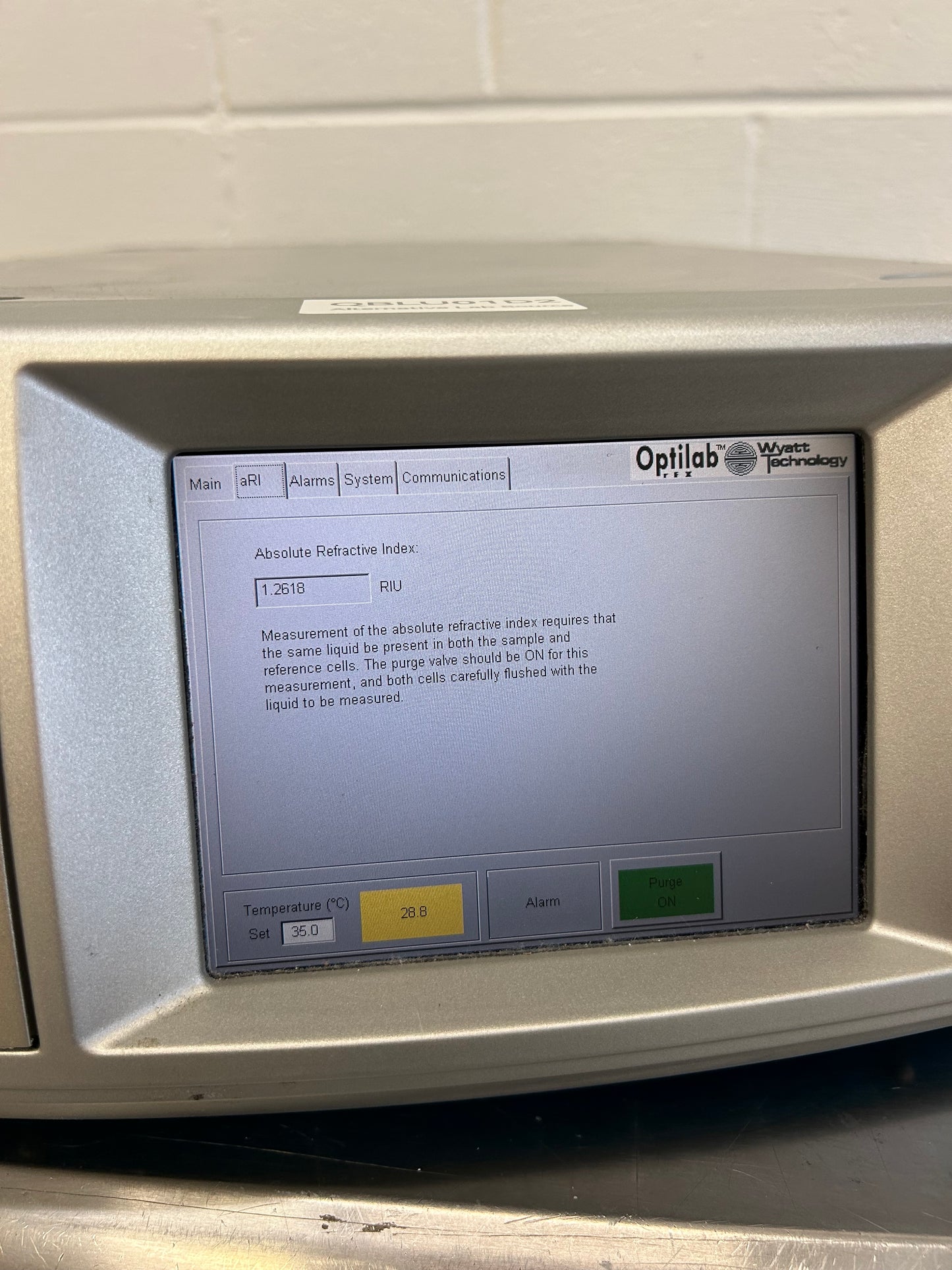 Wyatt Technology WREX-13 Differential Refractive Index Detector Unit 2
