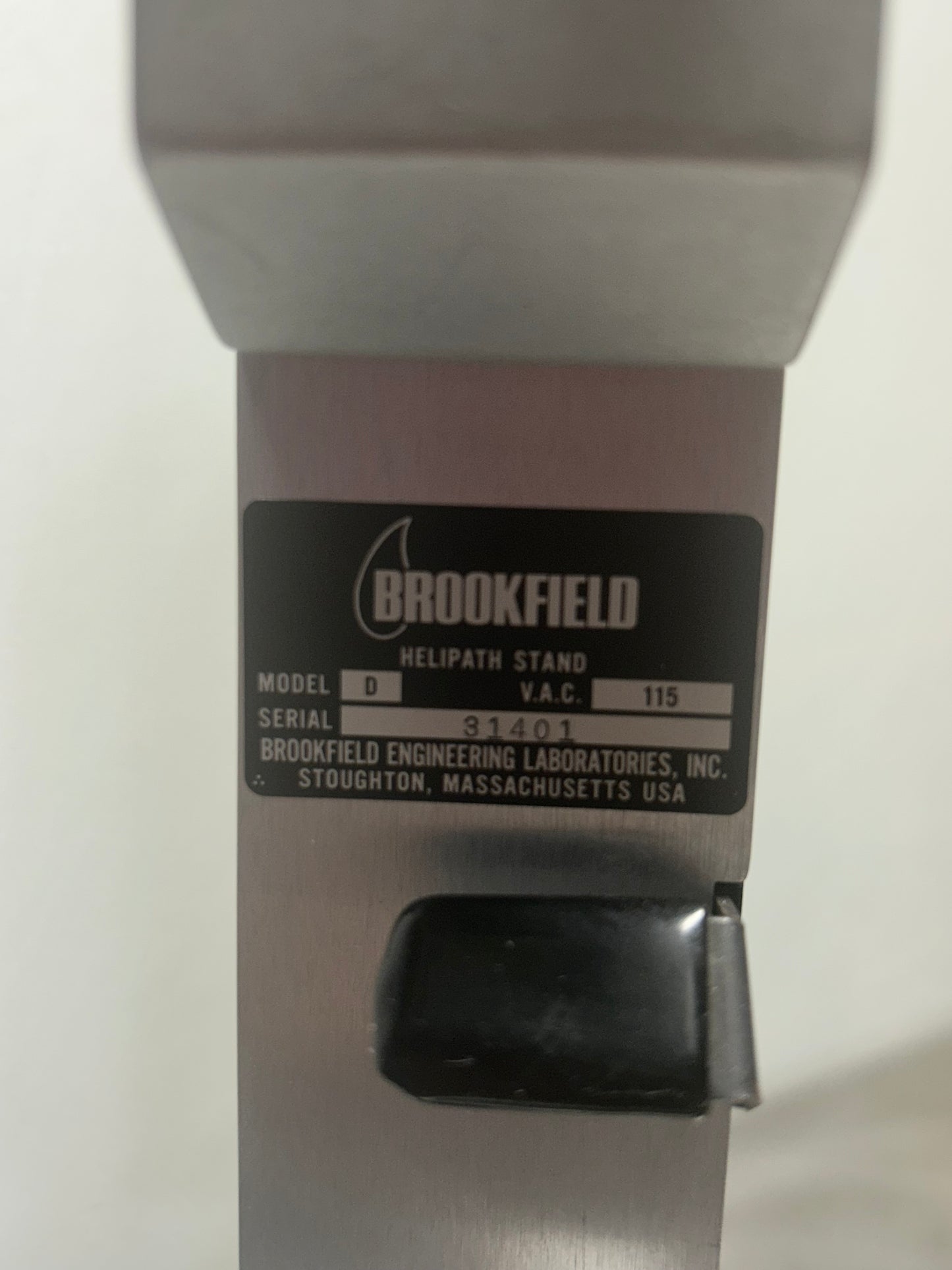 BROOKFIELD RVDVII+ Digital Viscometer with Helipath Stand