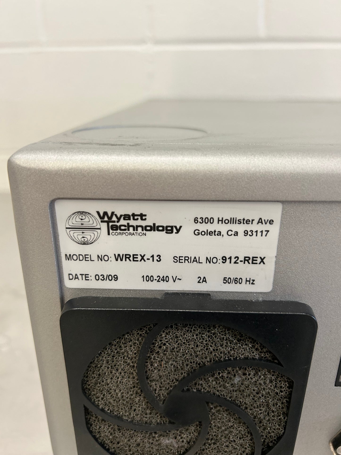 Wyatt Technology WREX-13 Differential Refractive Index Detector Unit 2