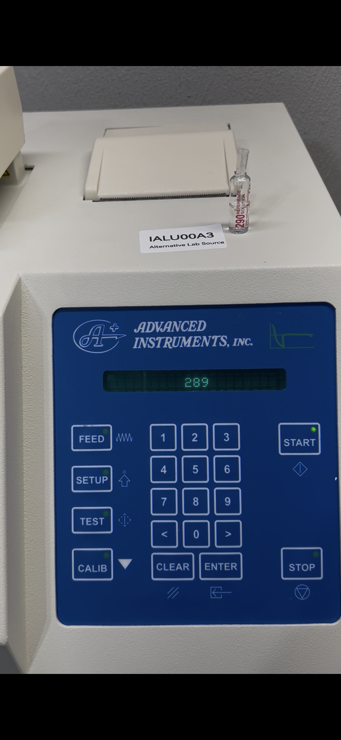 Advanced Instruments Model 3250 Single-Sample Osmometer Calibrated