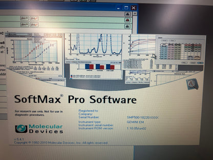 Molecular Devices SpectraMax Gemini EM Microplate Reader