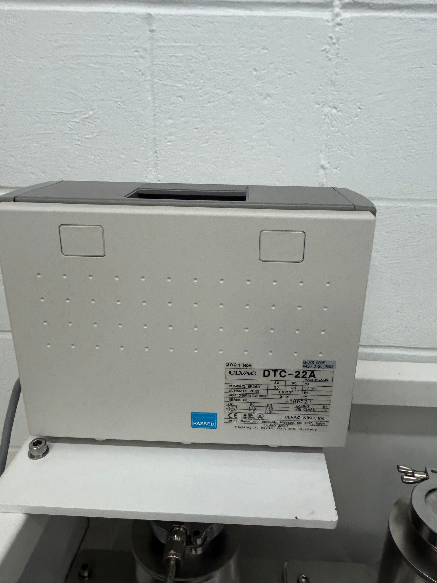 Refurbished MBraun SPS 5 Solvent Purification System DOM 2022