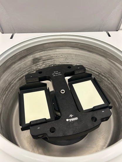 Hermle Benchmark Z366K Refrigerated Centrifuge w/ 2 rotors DOM2017