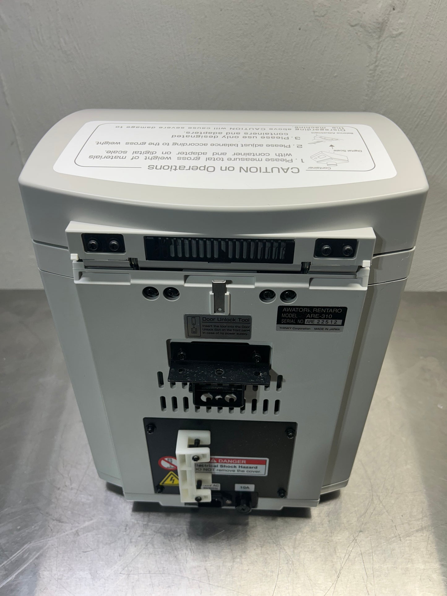 Thinky Mixer ARE-310 with Adapter and Jar