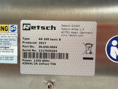 Retsch AS200 Basic Sieve Shaker