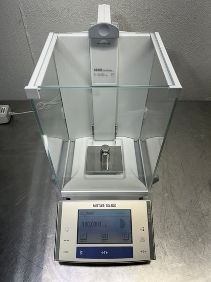 Mettler Toledo XS205DU Analytical Balance Readability 0.01 mg