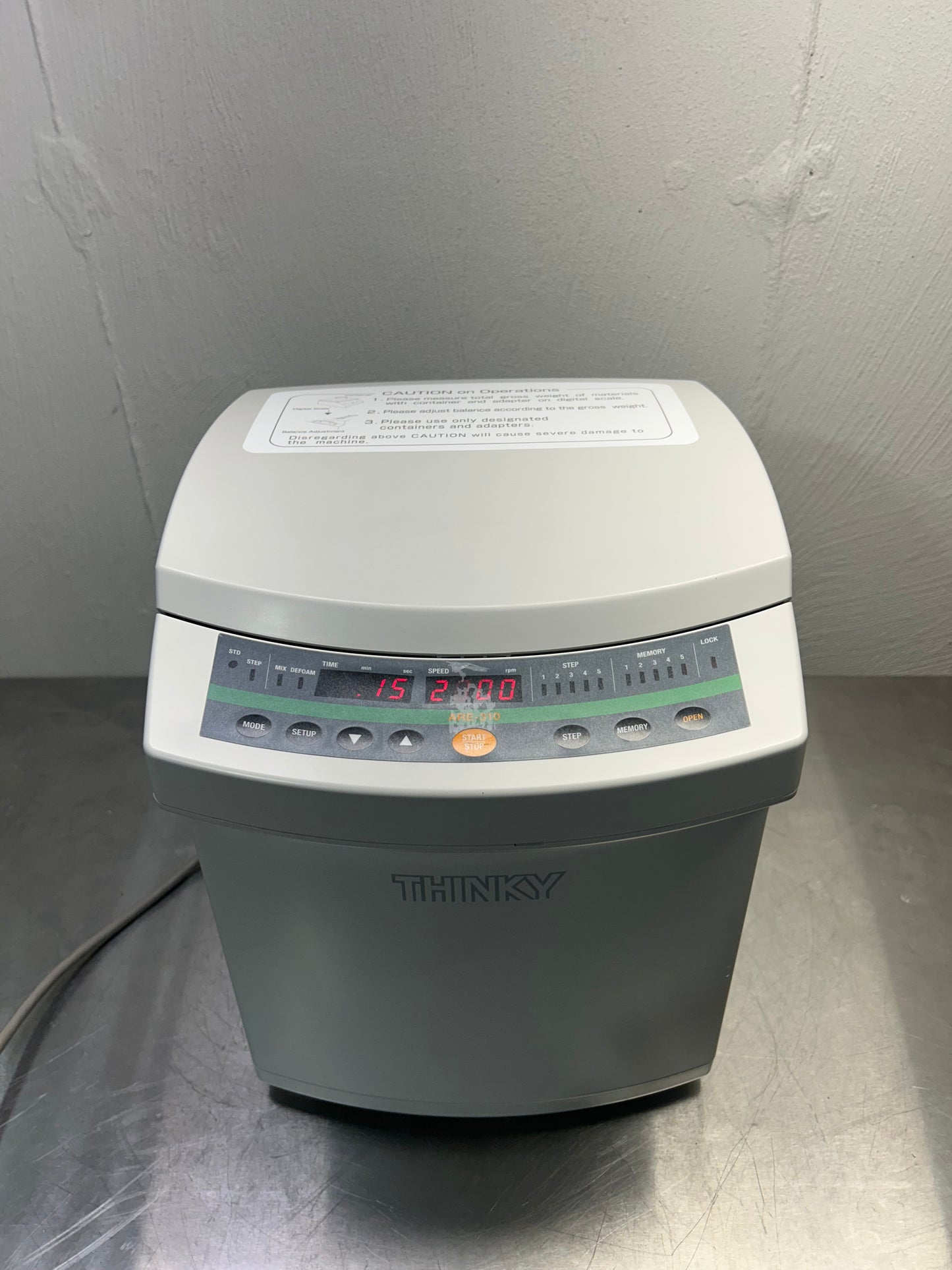 Thinky Mixer ARE-310 with Adapter and Jar