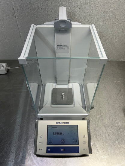 Mettler Toledo XS205DU Analytical Balance Readability 0.01 mg