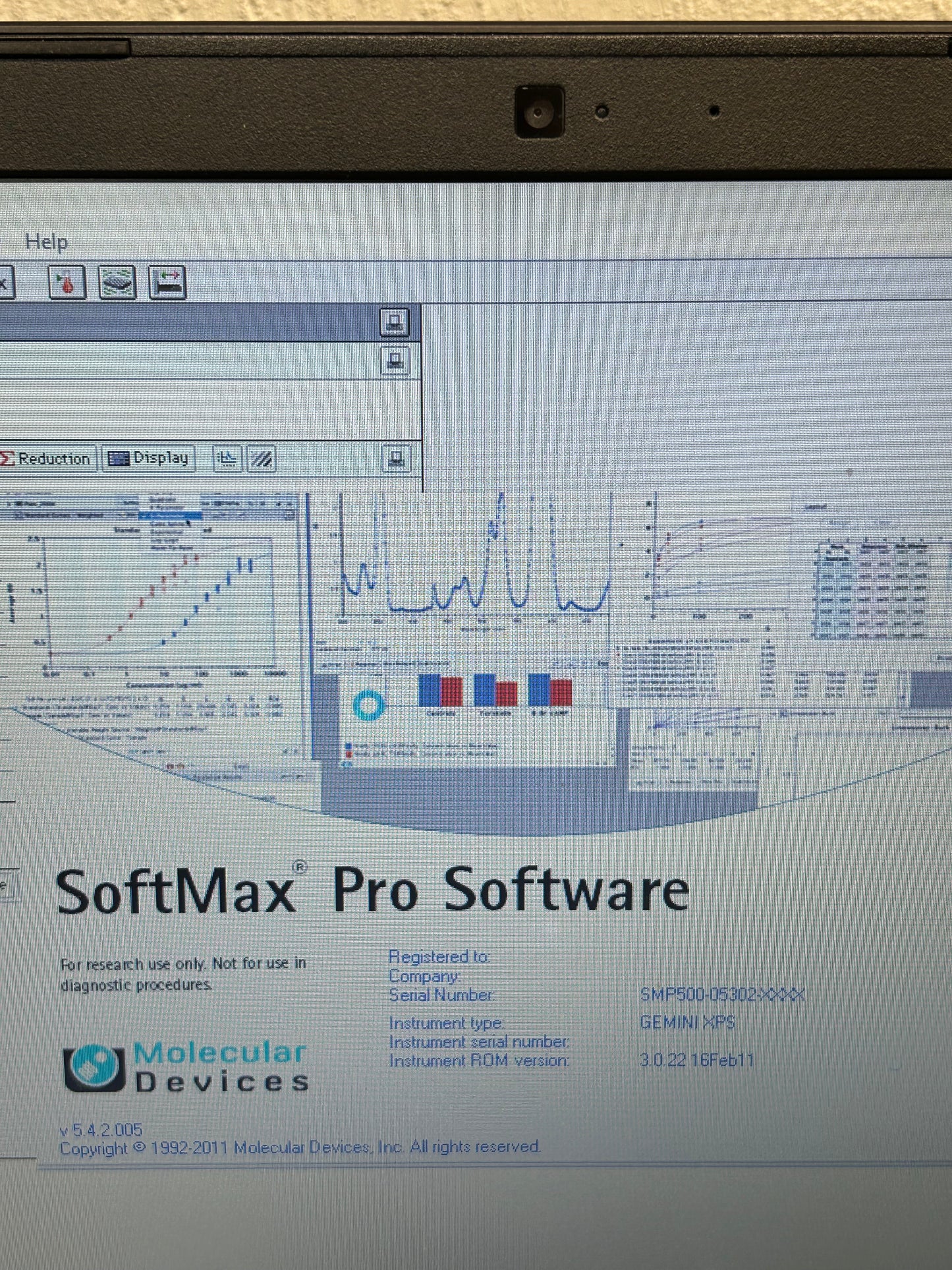 Molecular Devices SpectraMax Gemini XPS Microplate Reader w/software