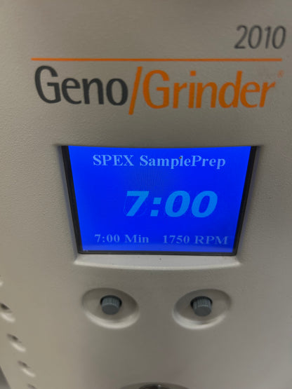 Spex SamplePrep Geno Grinder Model 2010