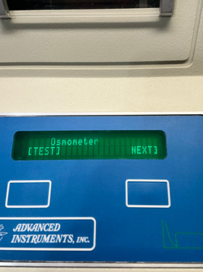 Advanced Instruments Osmometer Model 2020