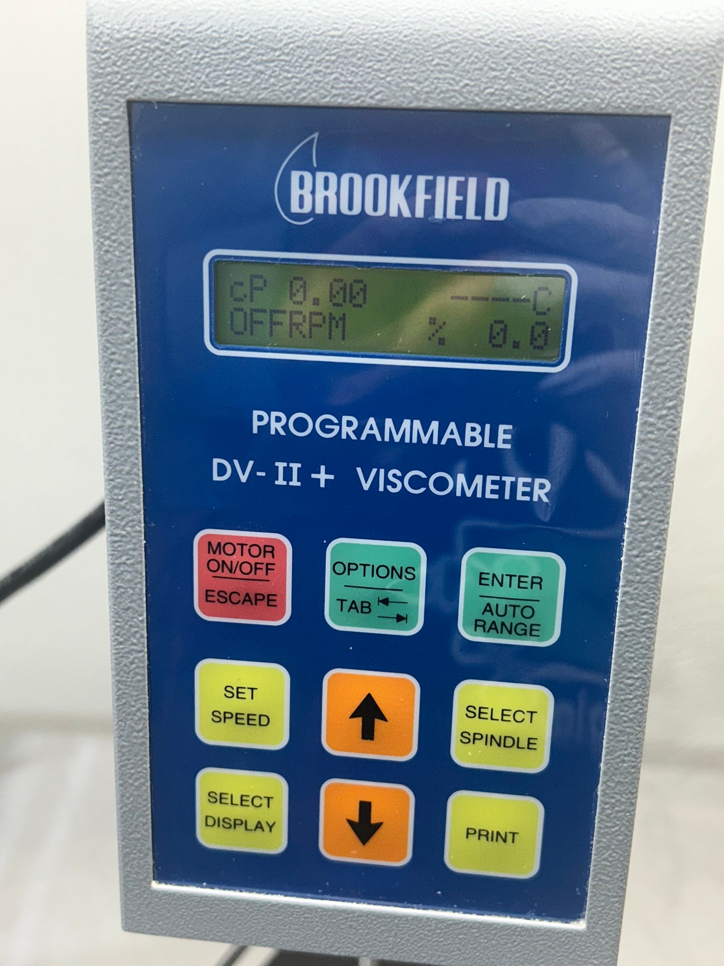 BROOKFIELD RVDVII+ Digital Viscometer with Helipath Stand