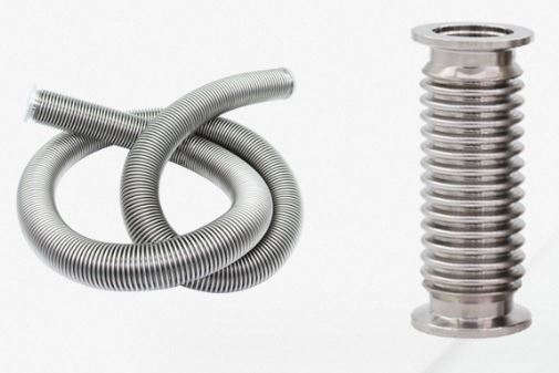 KF-16 KF-25 KF-40 Stainless Steel 304 Bellows Flexible Vacuum Hose