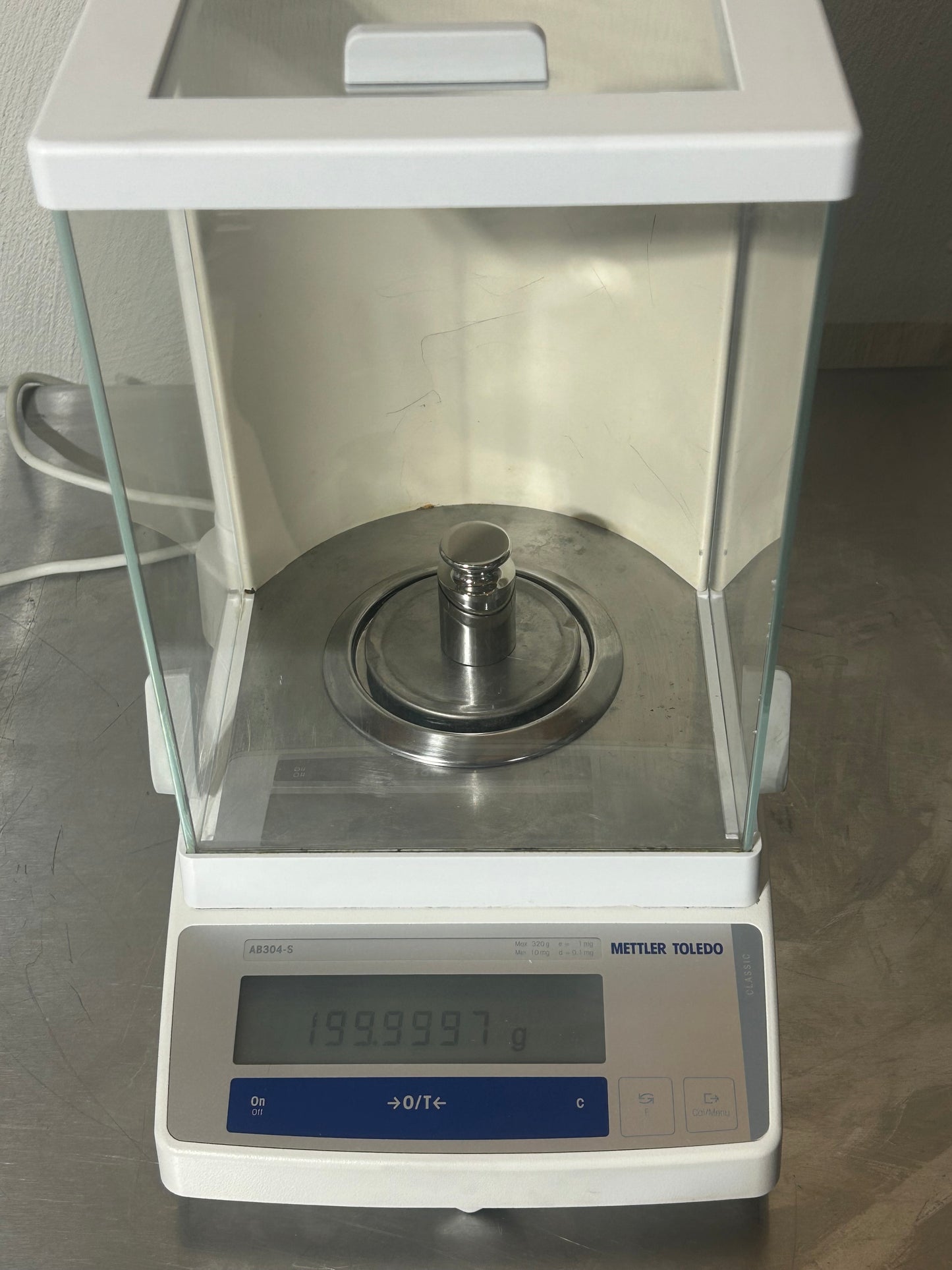 Mettler Toledo AB304-S Analytical Balance 0.1mg Readability