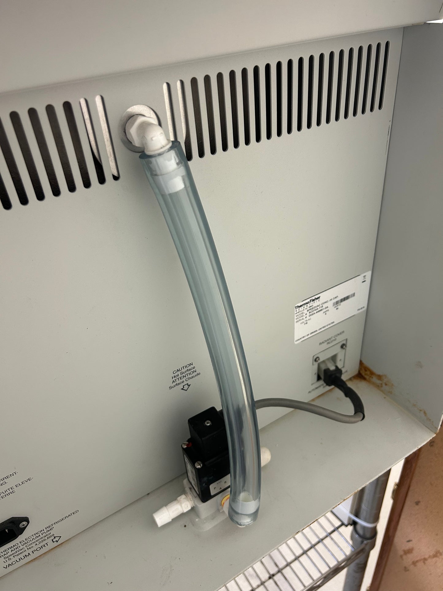 SpeedVac Evaporation System SC210A RVT450 Labconco 117