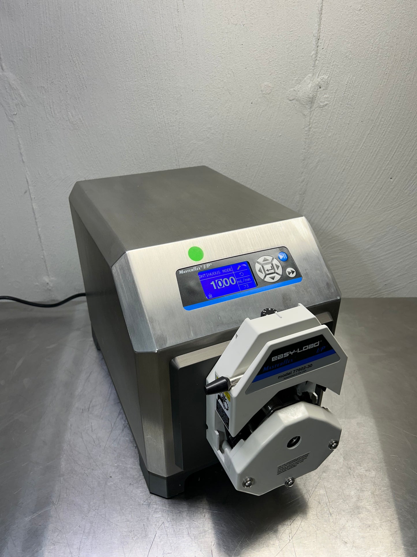Cole-Parmer 77420-30 Masterflex I/P Peristaltic Pump 77602-30 Head
