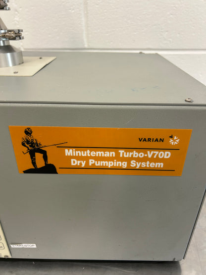 Varian Minuteman Turbo-V70D Dry Pumping System