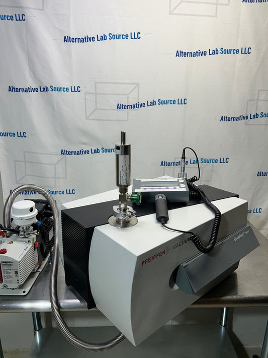 Pfeiffer QualyTest HLT265 Helium Leak Detector Working See Video
