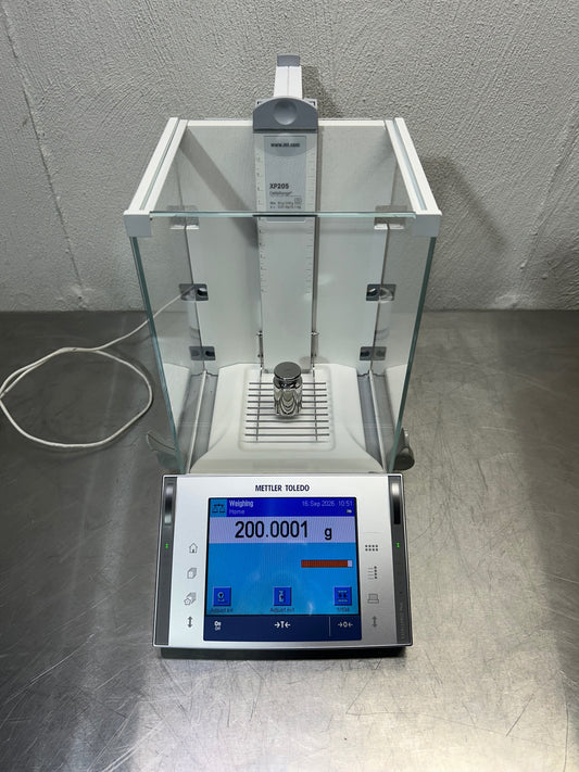 Mettler Toledo XP205 DeltaRange Precision Balance 0.01mg Readability