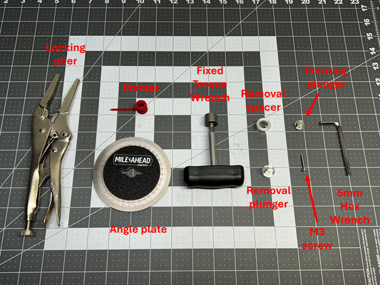 Tool kit for MilesAhead Energy P2-10 Battery Tester