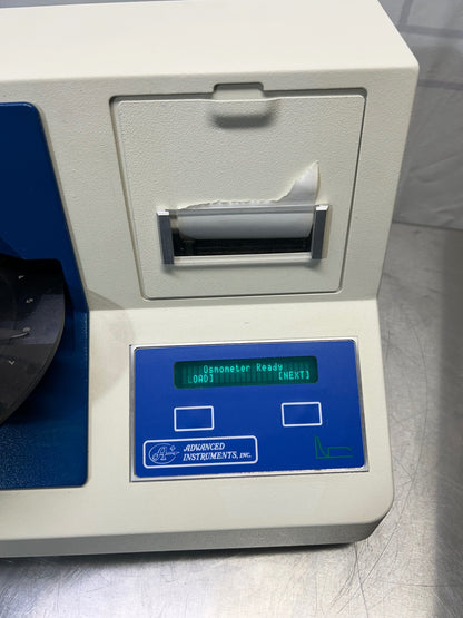 Advanced Instruments Model 2020 Osmometer Calibrated and Validated