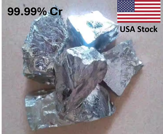 High Purity Chomium Chunk Cr 99.99% Research Grade