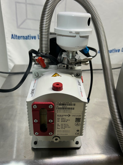 Pfeiffer QualyTest HLT265 Helium Leak Detector Working See Video