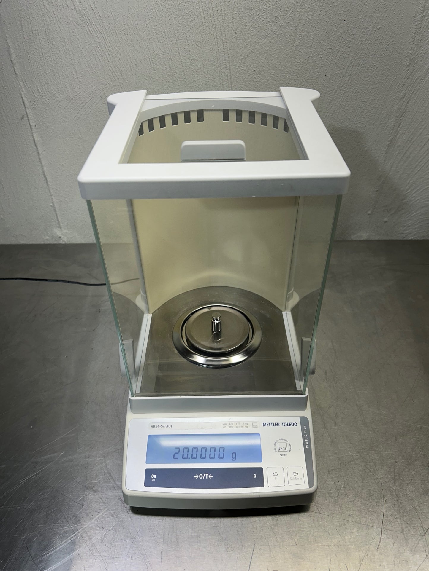 Mettler Toledo AB54-S /FACT Analytical Balance Readability 0.1mg