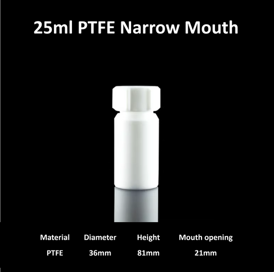 Narrow-Mouth PTFE Bottles