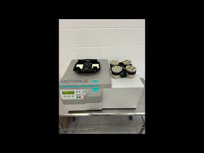Hermle Benchmark Z366K Refrigerated Centrifuge w/ 2 rotors DOM2017