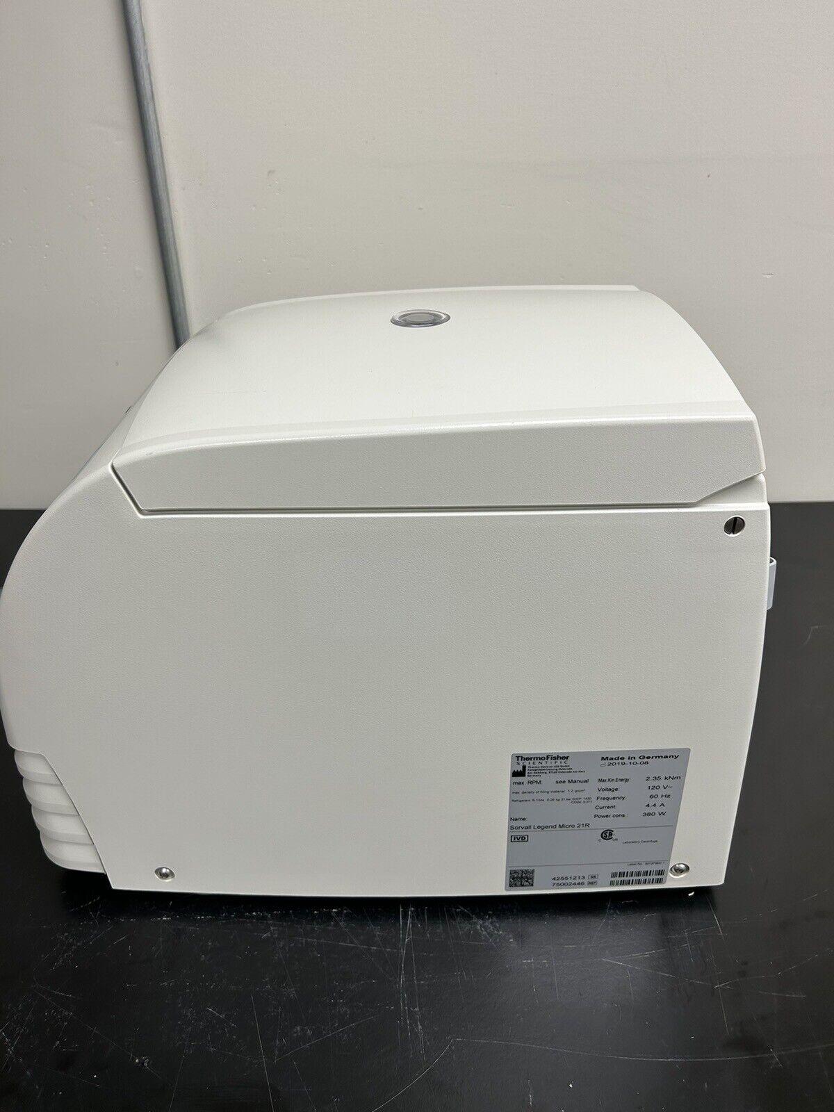 Micro 21r Thermo Sorvall Legend Micro 21R Refrigerated Centrifuge – Alternative ...