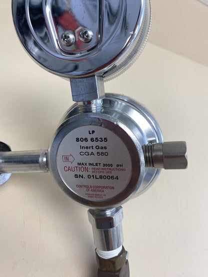 Concoa series 6500 CGA 580 flow control regulator